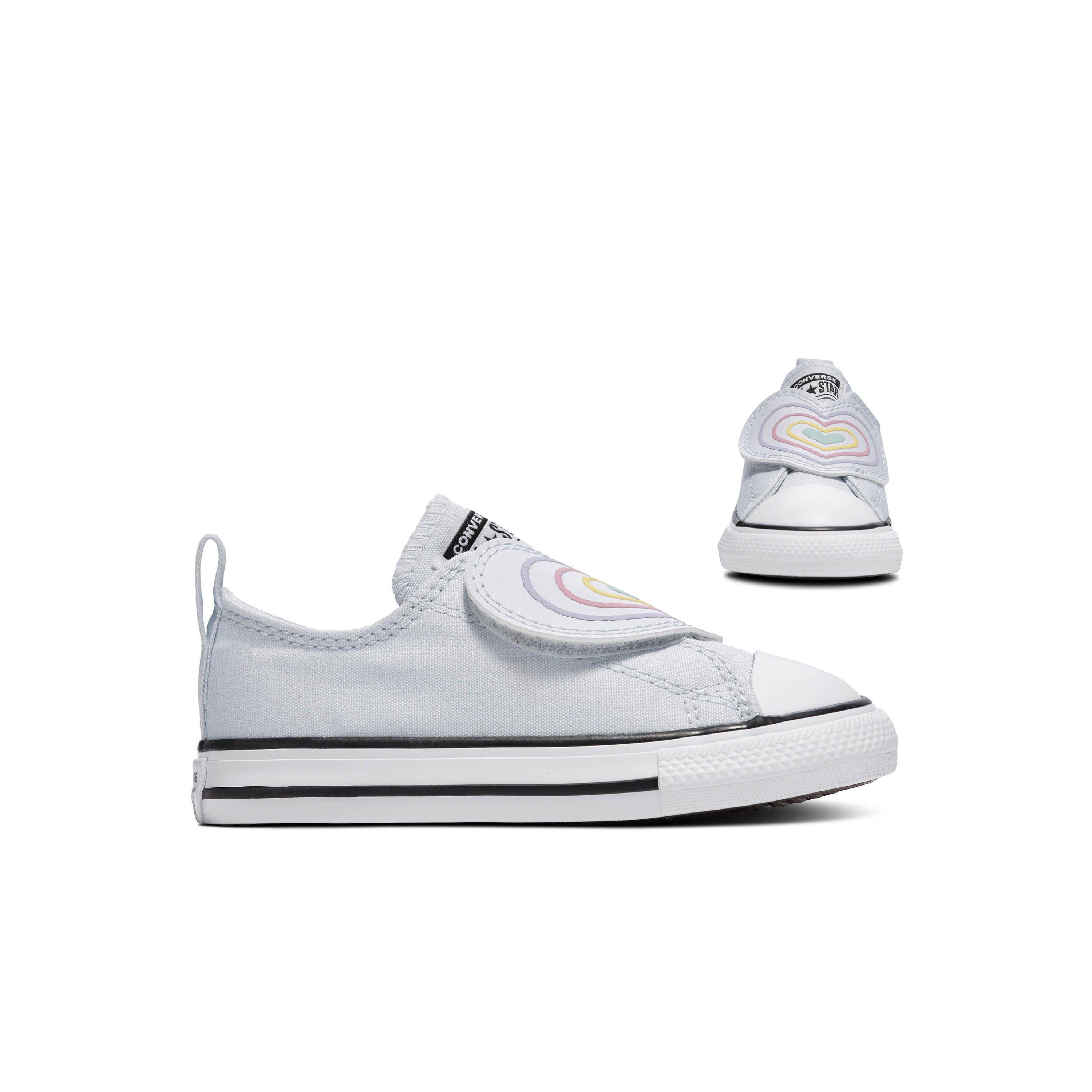 ♡a♡ Chuck Taylor All Star One Strap Embroidered Floral Easy On